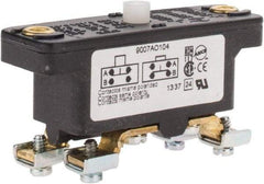 Square D - 0.25 Amp at 125 VDC, 5 Amp at 600 VAC, SPDT-DB, Basic Snap Switch - 600 V, Screw Terminal, 0.69 Lb Max Operating Force, 2-1/2 Inch High x 0.83 Inch Long x 1.03 Inch Wide, -20 to 185°F - Caliber Tooling