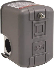 Square D - 1 and 3R NEMA Rated, 50 to 70 psi, Electromechanical Pressure and Level Switch - Adjustable Pressure, 575 VAC, L1-T1, L2-T2 Terminal, For Use with Square D Pumptrol - Caliber Tooling