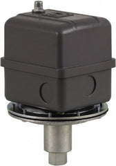 Square D - 1 NEMA Rated, DPST, 16.5 inHg to 25 inHg, Vacuum Switch Pressure and Level Switch - Adjustable Pressure, 480 VAC, Screw Terminal - Caliber Tooling