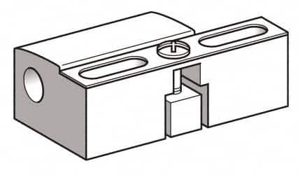 Telemecanique Sensors - Fixing Clamp - Use with Cylindrical M18 Sensor - Caliber Tooling