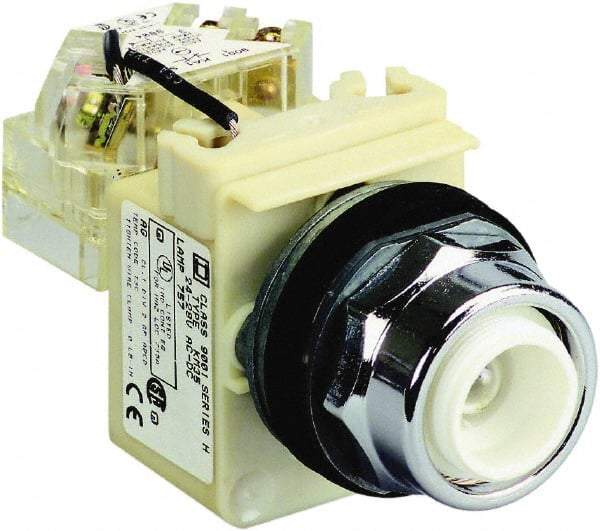 Schneider Electric - 120 VAC Indicating Light - Screw Clamp Connector - Caliber Tooling