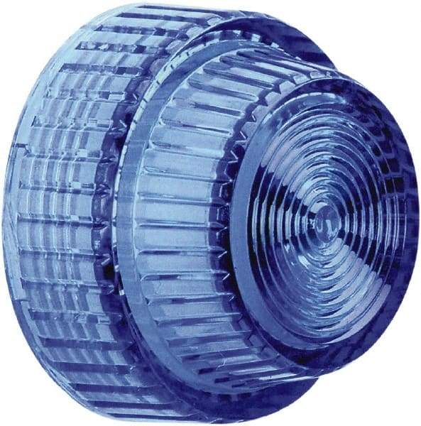 Schneider Electric - Pilot and Indicator Light Lens - Blue - Caliber Tooling