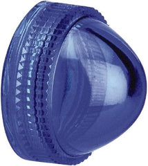 Schneider Electric - Pilot and Indicator Light Lens - Blue - Caliber Tooling