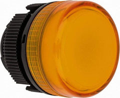 Schneider Electric - Yellow Lens Incandescent Pilot Light - Round Lens, Shock Resistant, Vibration Resistant - Caliber Tooling