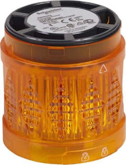 Schneider Electric - LED Lamp, Orange, Steady, Stackable Tower Light Module - 24 VAC/VDC, 40 Milliamp, IP65 Ingress Rating, Base Mount - Caliber Tooling