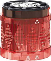 Schneider Electric - LED Lamp, Red, Steady, Stackable Tower Light Module - 24 VAC/VDC, 40 Milliamp, IP65 Ingress Rating, Base Mount - Caliber Tooling