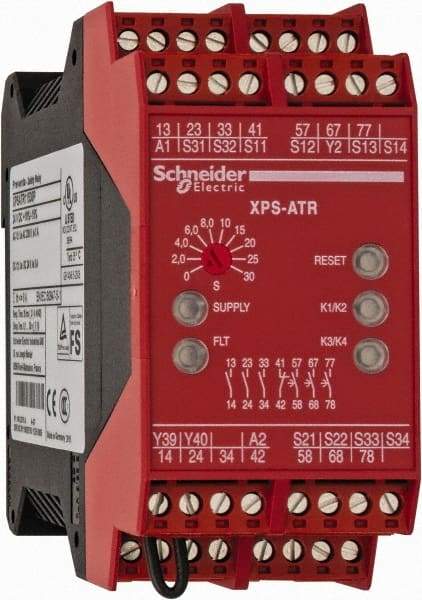 Schneider Electric - Electromechanical Screw Clamp General Purpose Relay - 6 Amp at 24 VDC, 24 VDC, 45mm Wide x 99mm High x 114mm Deep - Caliber Tooling