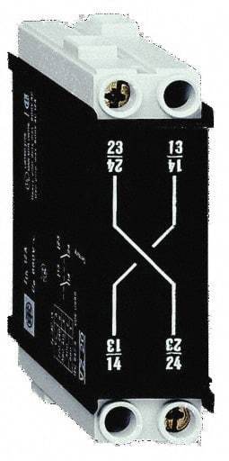 Square D - Starter Auxiliary Contact Block Module - For Use with Tesys Enclosed Starters, VCF & VBF Enclosures - Caliber Tooling