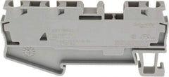 Schneider Electric - 1 Pole, 800 Volt, 32 Amp, -40 to 266°F, DIN Rail Mount, Polyamide Passthrough Terminal Block - 3 Contacts, 28 to 10 AWG Compatibility, 36-1/2mm High - Caliber Tooling