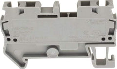 Schneider Electric - 1 Pole, 800 Volt, 32 Amp, -40 to 266°F, DIN Rail Mount, Polyamide Passthrough Terminal Block - 2 Contacts, 28 to 10 AWG Compatibility, 36-1/2mm High - Caliber Tooling