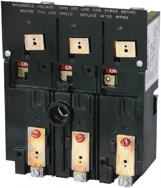 Square D - 1 & 3 Phase, 600VAC, 1 Pole, 0-1, Open Nonfused Cam & Disconnect Switch - 1 Wire - Caliber Tooling