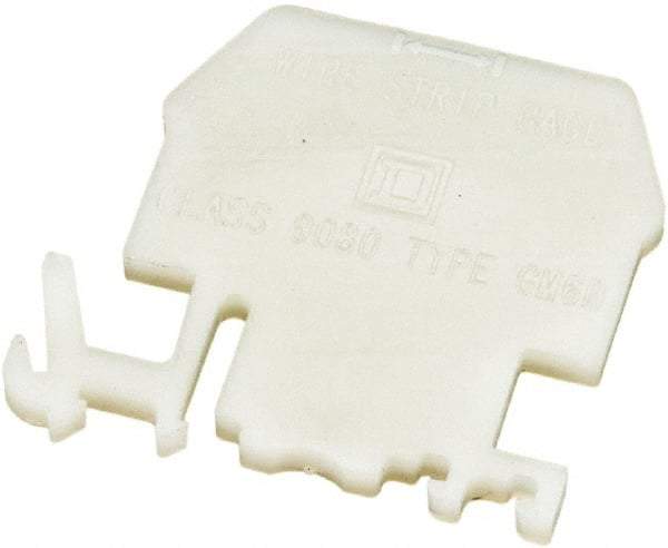 Square D - Terminal Block End Barrier - Use with Type G Terminal Blocks - Caliber Tooling