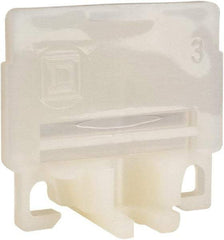 Square D - Terminal Block End Barrier - Use with Type G Terminal Blocks - Caliber Tooling