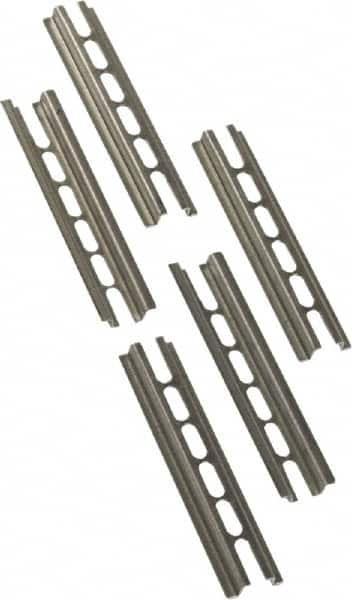 Square D - 4 Inch Long x 0.81 Inch Wide x 0.22 Inch High, Steel Mounting Track - Caliber Tooling