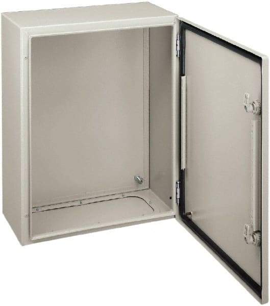 Schneider Electric - Steel Standard Enclosure Hinge Cover - NEMA 4, 400mm Wide x 500 mm High x 200mm Deep - Caliber Tooling