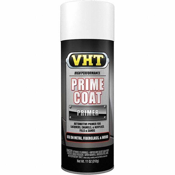 VHT - 11 oz White Aerosol Can - 12 Sq Ft/Gal, Direct to Metal, Quick Drying, Interior/Exterior - Caliber Tooling