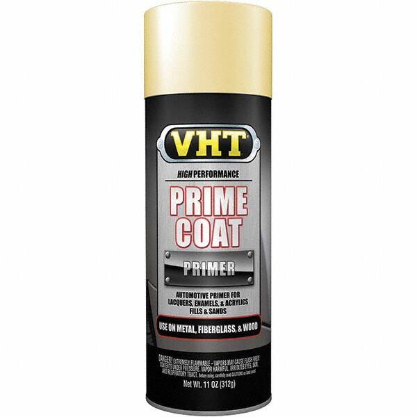 VHT - 11 oz Yellow Aerosol Can - 12 Sq Ft/Gal, Direct to Metal, Quick Drying, Interior/Exterior - Caliber Tooling