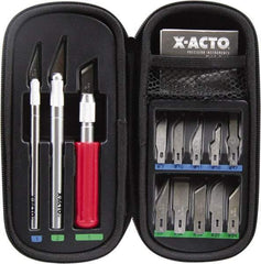 X-ACTO - Hobby Knife Set - 16 Pieces, Includes 3 Knives & 16 Blades - Caliber Tooling