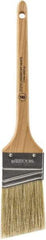 Wooster Brush - 2" Angled Hog Sash Brush - 2-11/16" Bristle Length, 7-7/8" Maple Rattail Handle - Caliber Tooling