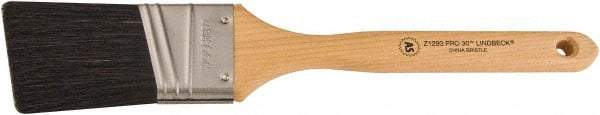 Wooster Brush - 2" Angled Hog Sash Brush - 2-11/16" Bristle Length, 8" Maple Fluted Handle - Caliber Tooling