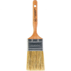 Wooster Brush - 2" Flat Hog Varnish Brush - 2-11/16" Bristle Length, 5-1/8" Maple Dowel Handle - Caliber Tooling