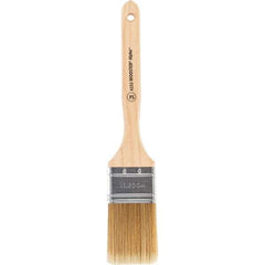 Wooster Brush - 2" Flat Synthetic Sash Brush - 2-11/16" Bristle Length, 7-7/8" Maple Fluted Handle - Caliber Tooling