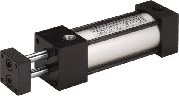 Norgren - 3" Stroke x 1-1/2" Bore Double Acting Air Cylinder - 1/4 Port, 250 Max psi, -20 to 200°F - Caliber Tooling