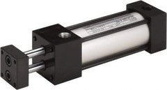 Norgren - 4" Stroke x 2-1/2" Bore Double Acting Air Cylinder - 1/4 Port, 250 Max psi, -20 to 200°F - Caliber Tooling