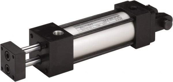 Norgren - 2" Stroke x 2" Bore Double Acting Air Cylinder - 1/4 Port, 250 Max psi, -20 to 200°F - Caliber Tooling