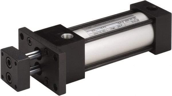 Norgren - 3" Stroke x 1-1/8" Bore Double Acting Air Cylinder - 1/8 Port, 150 Max psi, -20 to 200°F - Caliber Tooling