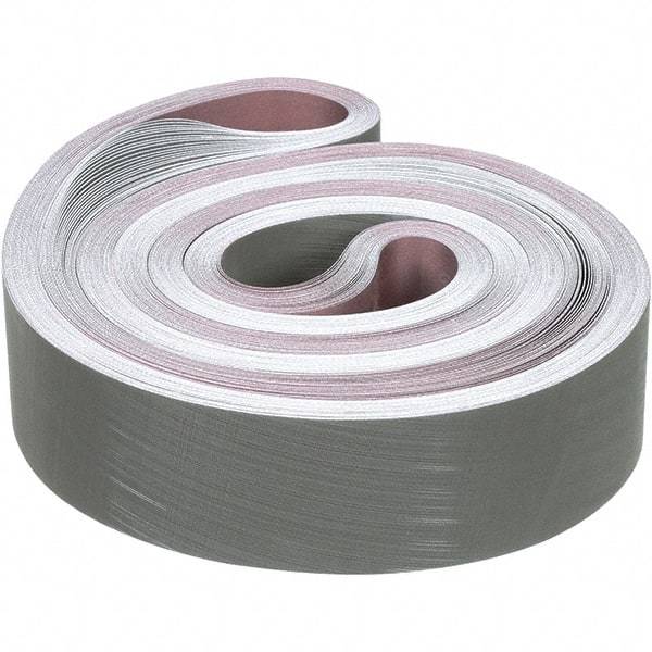 3M - 3" Wide x 132" OAL, A16 Grit, Aluminum Oxide Abrasive Belt - Aluminum Oxide, Coated, Cloth Backing, Wet, Series 307EA - Caliber Tooling