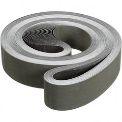 3M - 3" Wide x 132" OAL, A16 Grit, Aluminum Oxide Abrasive Belt - Aluminum Oxide, Coated, Cloth Backing, Dry, Series 237AA - Caliber Tooling