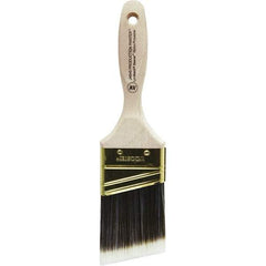 Wooster Brush - 2-1/2" Angled Nylon/Polyester Varnish Brush - 2-15/16" Bristle Length, 5-5/8" Plastic Beavertail Handle - Caliber Tooling