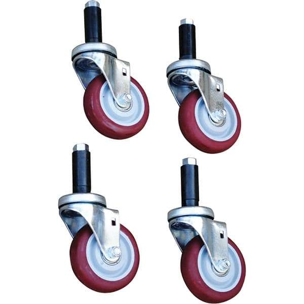 Vestil - Specialty Casters Type: Work Platform Style: Swivel - Caliber Tooling