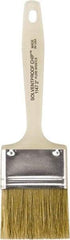 Wooster Brush - 2" Flat Hog Chip Brush - 1-11/16" Bristle Length, 4-7/8" Plastic Beavertail Handle - Caliber Tooling