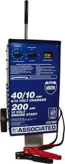 Associated Equipment - 6/12 Volt Automatic Charger - 40 Amps/10 Amps, 200 Starter Amps - Caliber Tooling