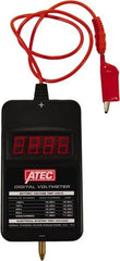 ATEC - 6/12 Volt Digital Battery & System Tester - 100 to 1,700 CCA Range, 1.6667' Cable - Caliber Tooling