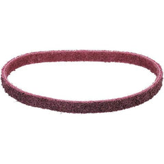 Dynabrade - 3/4" Wide x 18" OAL, Aluminum Oxide Abrasive Belt - Aluminum Oxide, Medium, Nonwoven, Cloth Backing - Caliber Tooling