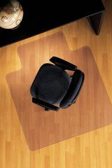 Aleco - 60" Long x 46" Wide, Chair Mat - Single Lip, Straight Edge Style, Texured Both Sides - Caliber Tooling