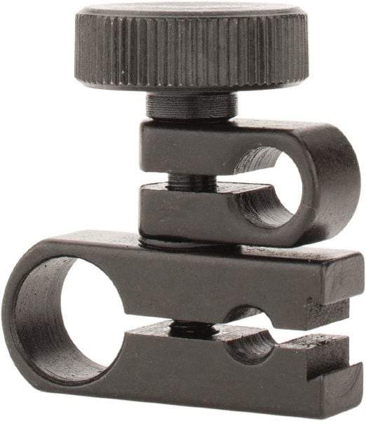 Mitutoyo - Test Indicator Clamp - For Use with 0.157 and 3/8 Inch Diameter Dovetail Test Indicator, Holding Bars - Caliber Tooling