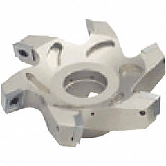 Tungaloy - 125mm Cut Diam, 1" Arbor Hole Diam, Indexable Square-Shoulder Face Mill - Caliber Tooling