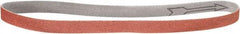 DeWALT - 3/8" Wide x 13" OAL, 60 Grit, Zirconia Alumina Abrasive Belt - Zirconia Alumina, Medium, Coated, Cloth Backing, Dry - Caliber Tooling