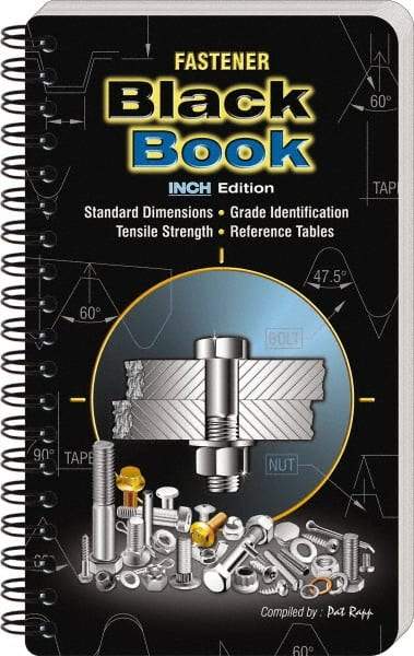 Value Collection - Fastener Black Book Inch Publication, 1st Edition - by Pat Rapp, Pat Rapp Enterprises, 2011 - Caliber Tooling