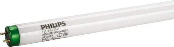 Philips - 32 Watt Fluorescent Tubular Medium Bi-Pin Lamp - 4,100°K Color Temp, 2,950 Lumens, T8, 30,000 hr Avg Life - Caliber Tooling