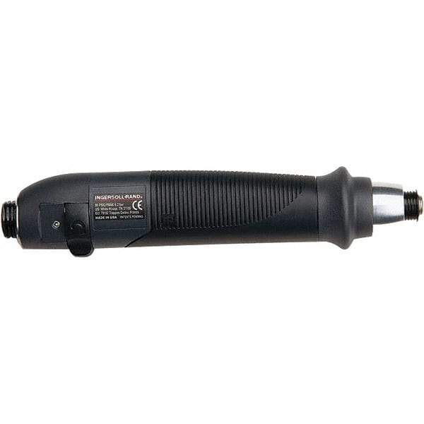 Ingersoll-Rand - 1/4" Bit Holder, 1,500 RPM, Inline Handle Air Screwdriver - 2.7 to 9.7 In/Lb Torque, 4 CFM - Caliber Tooling