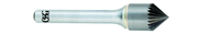 5/8" Size - 3/8" Shank - 90° Single Flute Countersink - Caliber Tooling