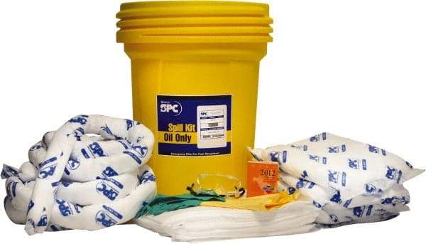 Brady SPC Sorbents - Oil Only Spill Kit - 30 Gal Bucket - Caliber Tooling