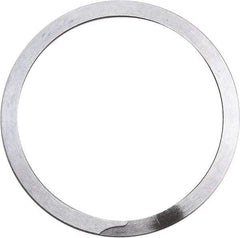 Rotor Clip - 0.093" Thick, Uncoated Finish, Stainless Steel Spiral Internal Retaining Ring - 0.103" Groove Width, 0.088" Groove Depth, 3.051" Groove Diam, Grade 302 - Caliber Tooling