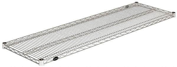 Value Collection - 60" Wide, 1.19" High, Open Shelving Accessory/Component - Stainless Steel Finish, 18" Deep, Use with NuLine Units - Caliber Tooling