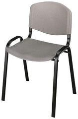 Safco - Charcoal Stackinging Chair - 21 Inch Wide x 18 Inch Deep x 7 Inch High - Caliber Tooling